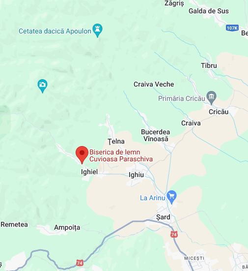 localizare_biserica_de_lemn_ighiel